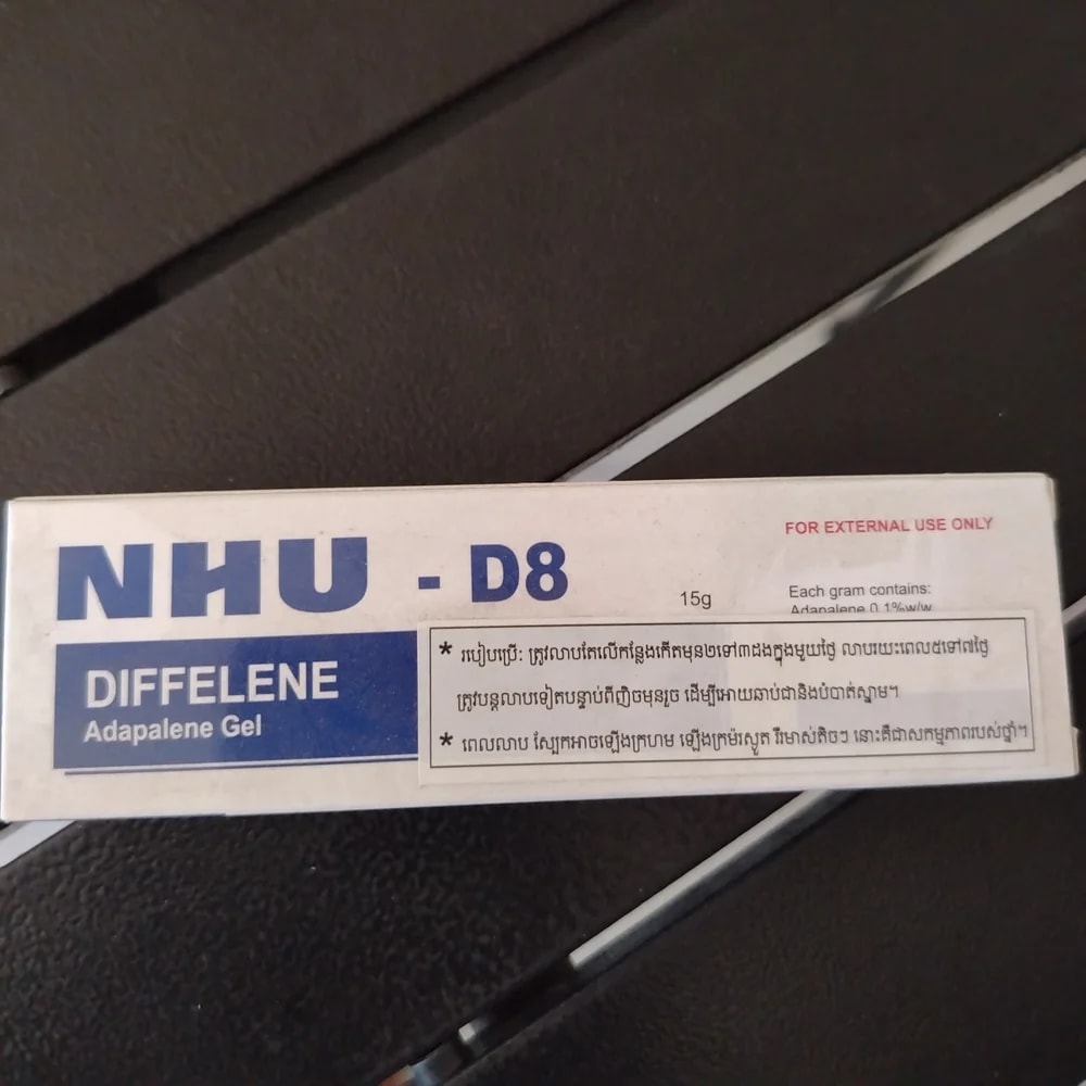 NHU-D8 Diffelene 0.1% w/w - CHEANIMUL PHARMACY