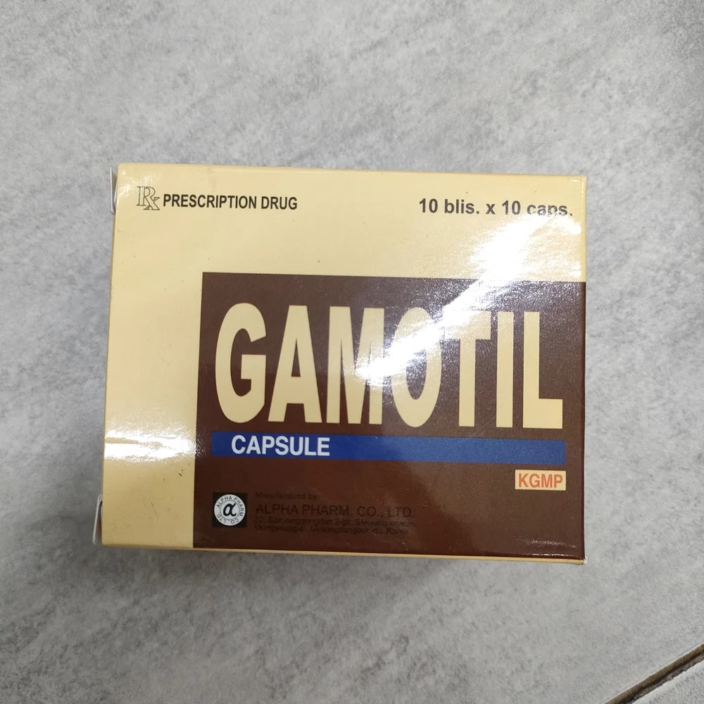 Gamotil Sulpiride 50 mg per capsule - Depot De Pharmacie "A" Kim Houy