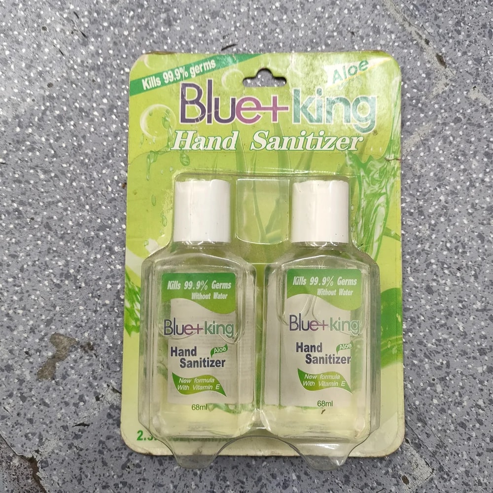 Blue+king Aloe Hand Sanitizer 68 mL per bottle - Depot De Pharmacie "A" Kim Houy