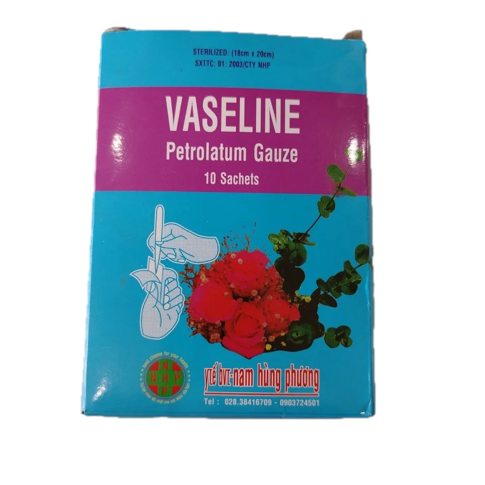 Vaseline Petrolatum Gauze 18 cm x 20 cm - Reach Srey
