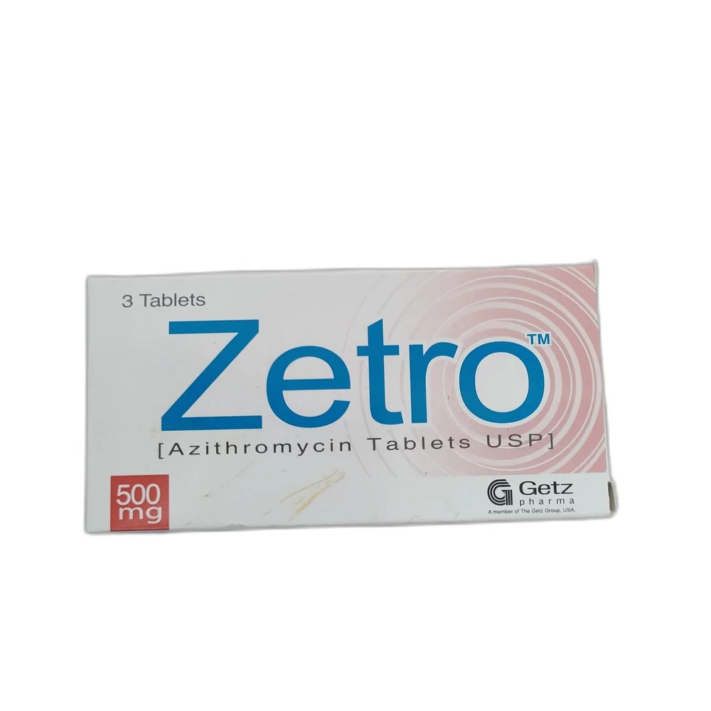 Zetro 500 mg Tablet 500 mg - SUKHA PHARMACY