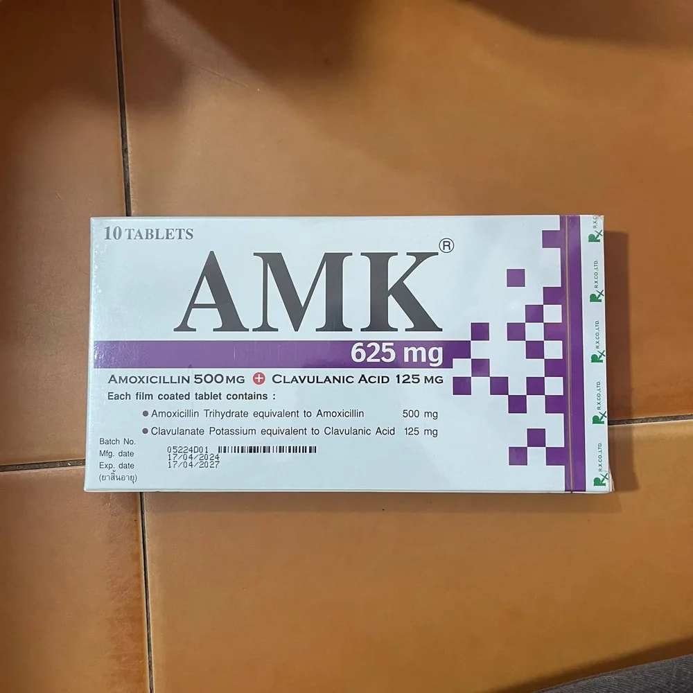 AMK 625 mg film-coated tablets - PHARMCY ARUN REAS
