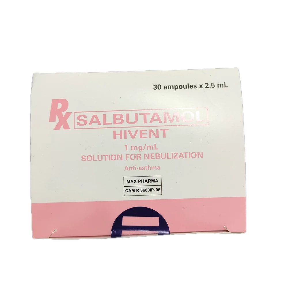 Salbutamol Hivent 1 mg/ml - Preash Khan Pich I Pharmacy