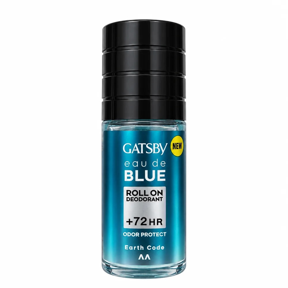 Gatsby Eau de Blue Roll On Deodorant Earth Code 50 ml - Pharmacy Krech hong