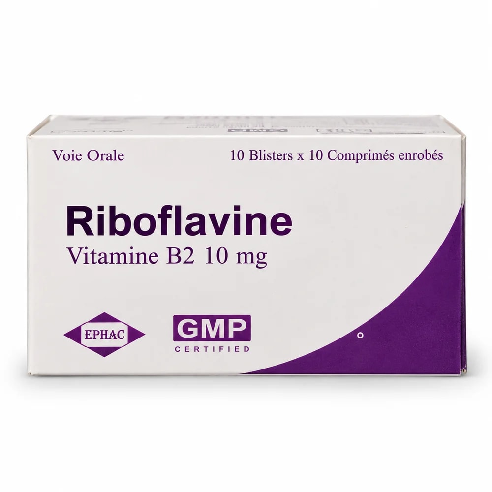 Riboflavine Riboflavin (Vitamin B2) 10 mg per tablet - Reachiny Pharmacy