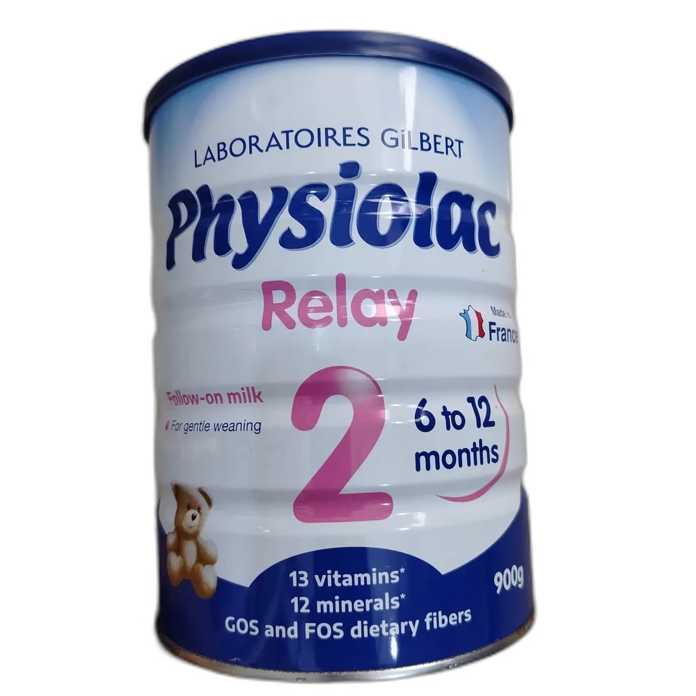 Physiolac Relay Follow-On Milk Stage 2 900 g - PHARMACIE LA BELLE PHARMA