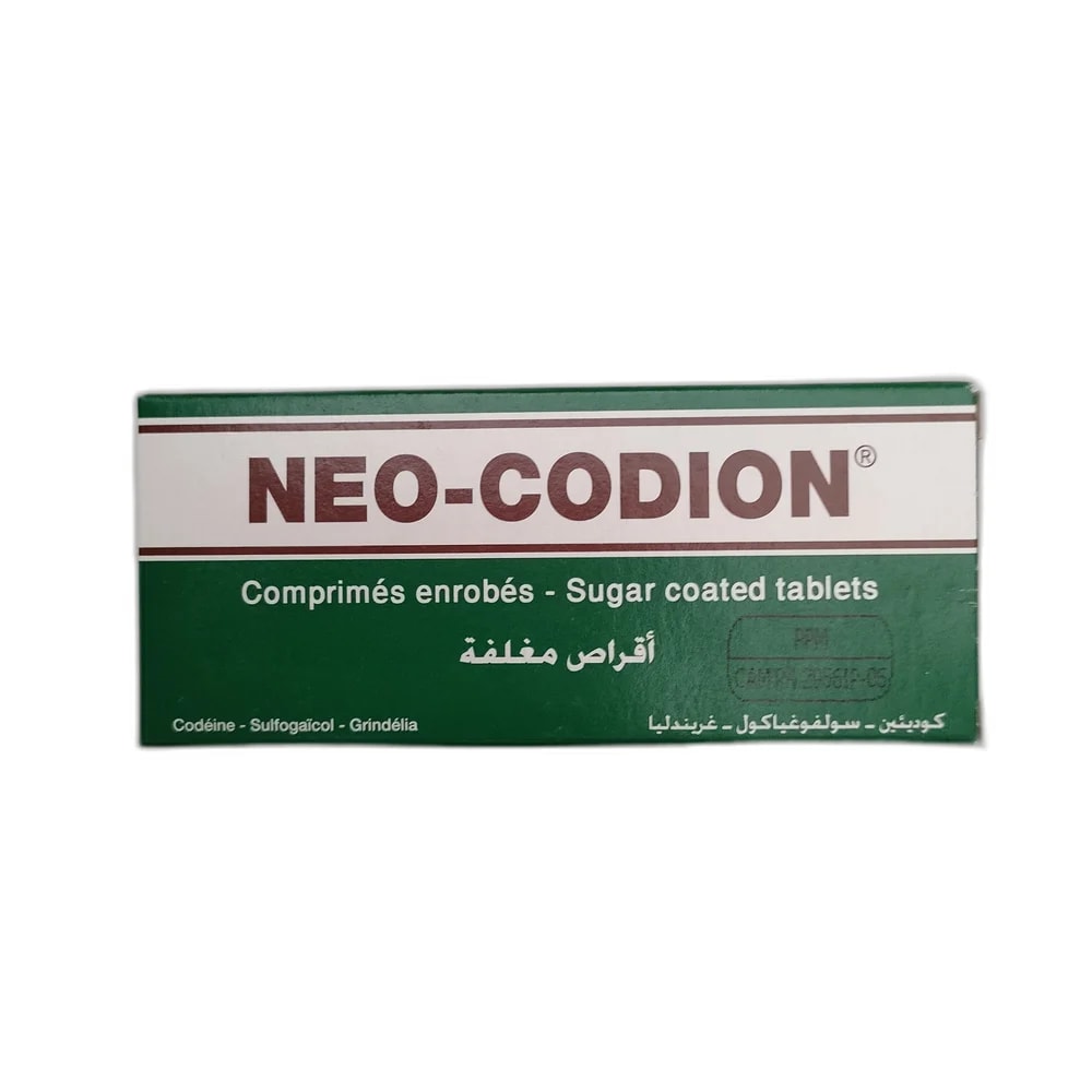 Neo-Codion 25 mg / 100 mg / 20 mg - PHARMACIE PUNLEU SOKPHEAP II