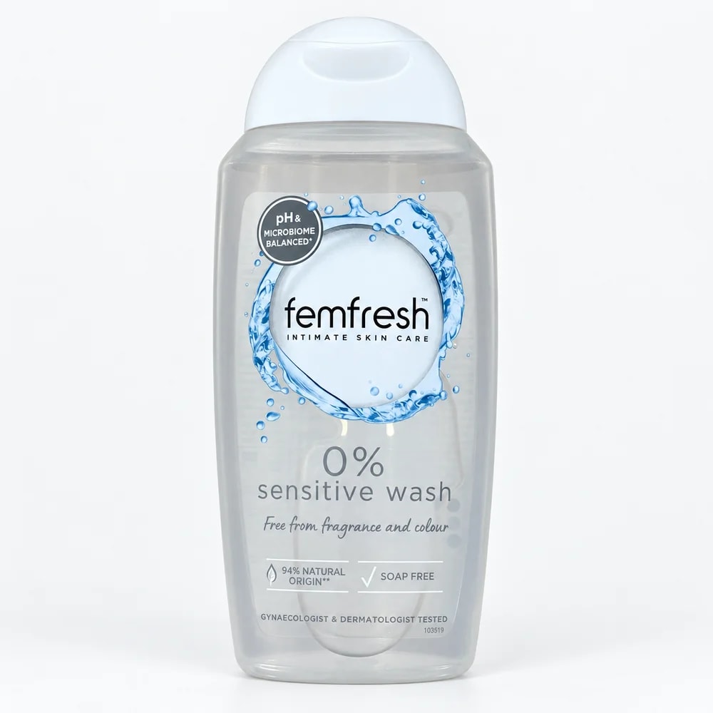 Femfresh 0% Sensitive 250 ml - PHARMCY ARUN REAS