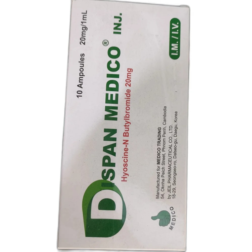 Dispan Medico 20mg/1mL per ampoule; 10 ampoules per box - PHARMACIE PORNLEU PICH