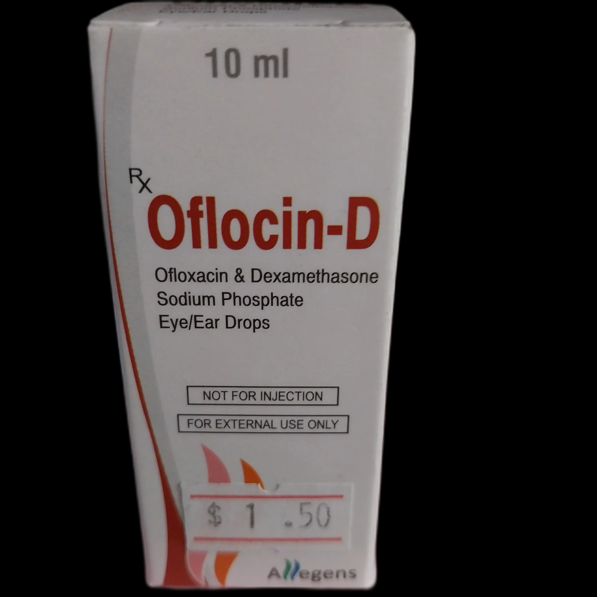 Oflocin-D Ofloxacin 0.3% + Dexamethasone 0.1% eye/ear drops - α±ααααααΆααααααααααααα