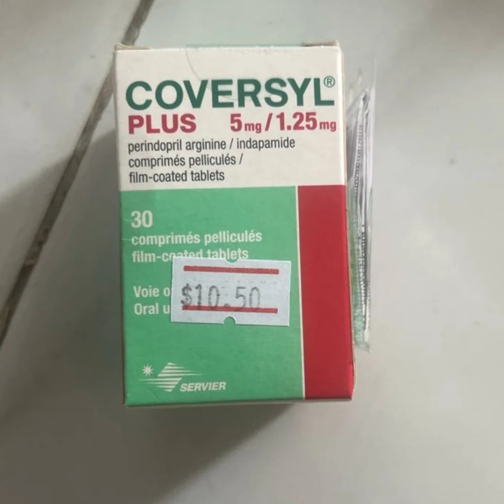 Coversyl Plus 5mg / 1.25mg - SETHIKA CARE Pharmacy