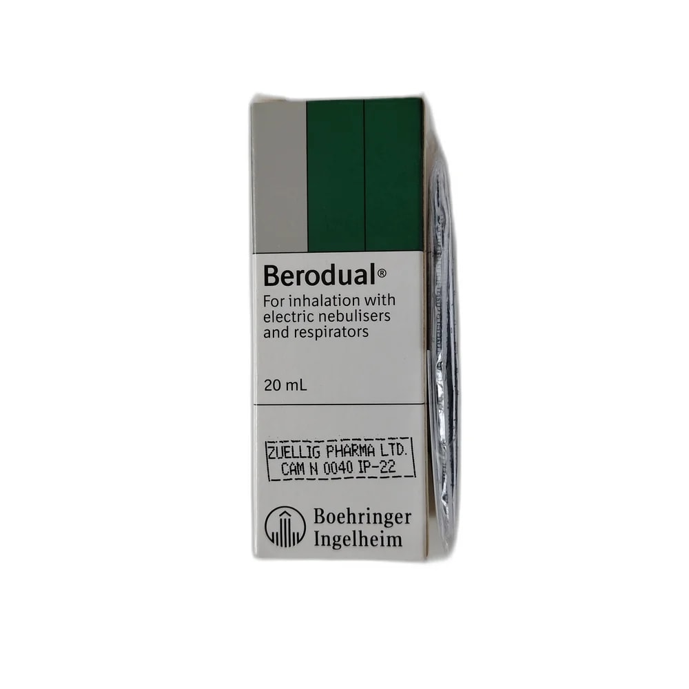 Berodual 0.25 mg / 0.5 mg per mL - PHARMACIE RATANAK