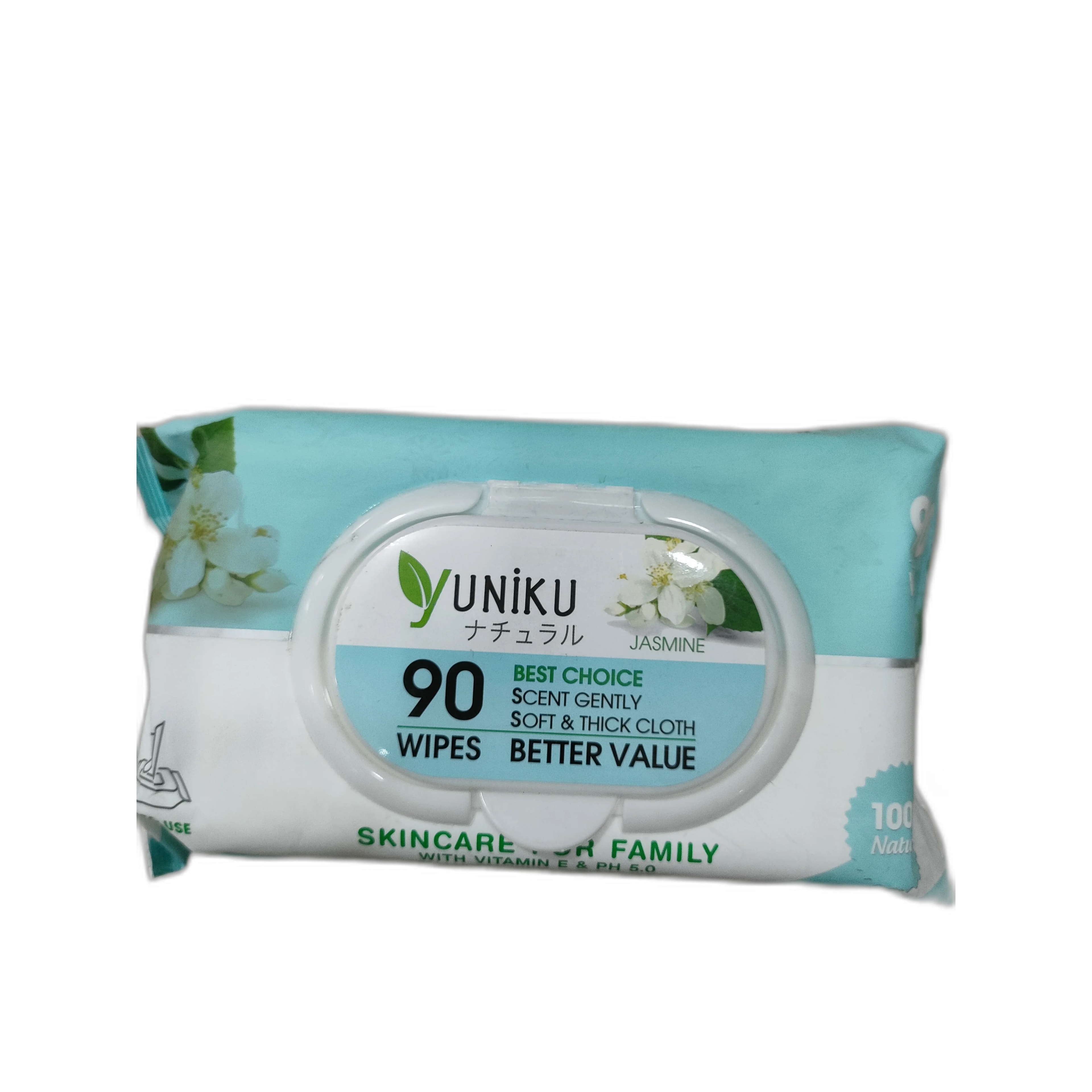 Yuniku Jasmine 90 wipes - PONLEU DOUNG DARA PHARMACY