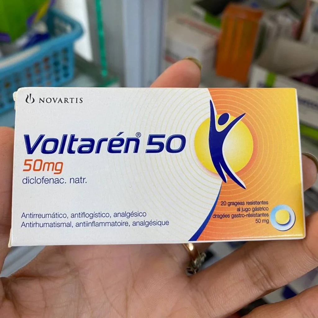 VOLTAREN 50 mg Diclofenac sodium 50 mg - Pharmacy Pichserey