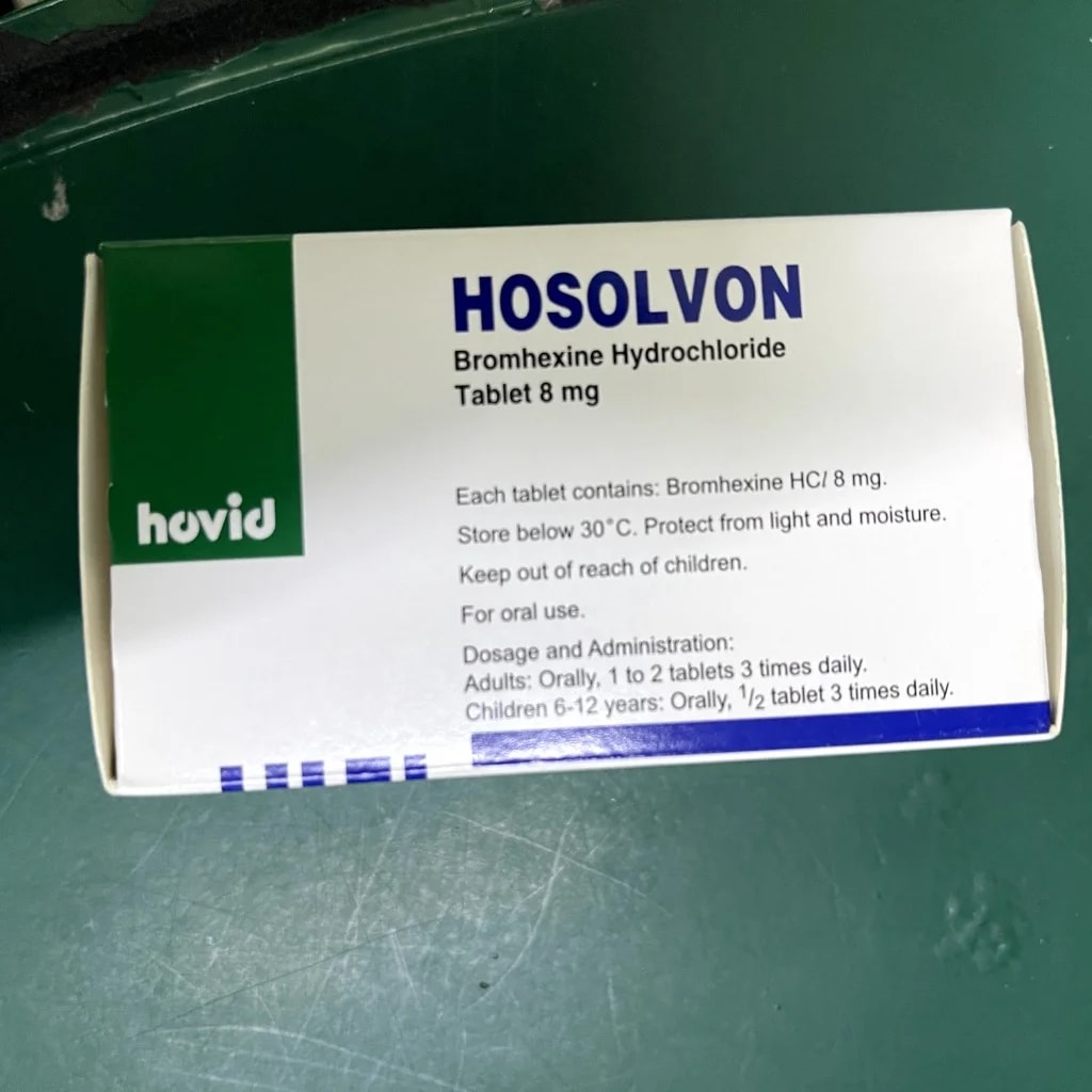 Hosolvon 8mg - Pharmacy Rotha 2