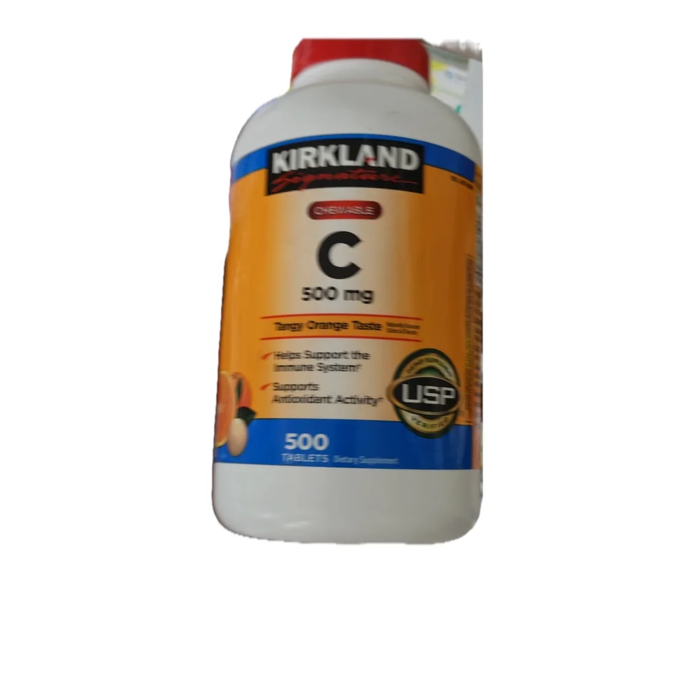 Kirkland Signature Chewable Vitamin C 500 mg - Morhachun Pharmacies