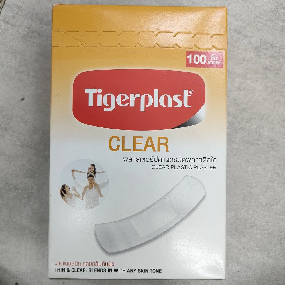Tigerplast Transparent Waterproof Dressing Transparent waterproof adhesive dressing, size W1 60x70 mm - Depot De Pharmacie "A" Kim Houy