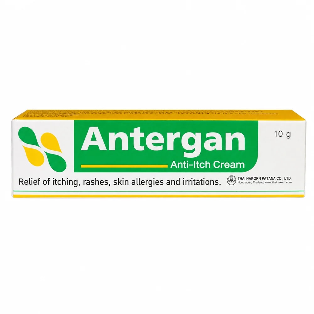 Antergan Anti-Itch Cream Hydrocortisone acetate 5 mg/g and mepyramine maleate 20 mg/g - Kim Yi