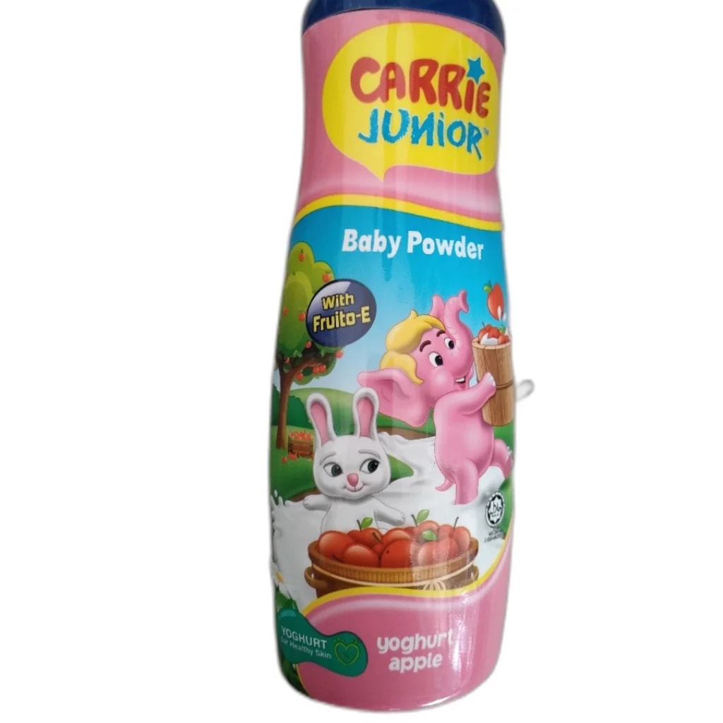 Carrie Junior Baby Powder Yoghurt Apple 450g - PONLEU DOUNG DARA PHARMACY
