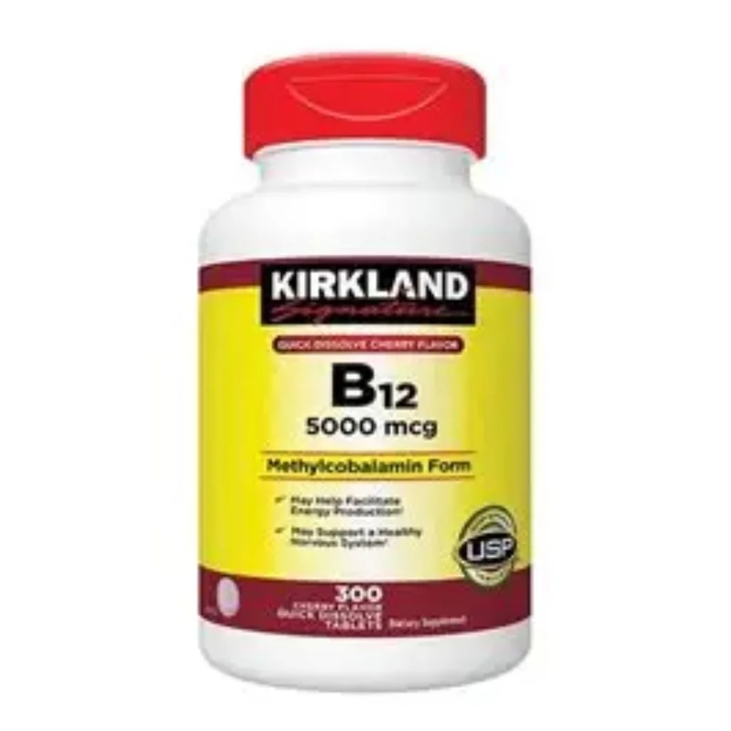B12 Kirkland 5000mcg - PHARMARCY LOM ORNG CHAN