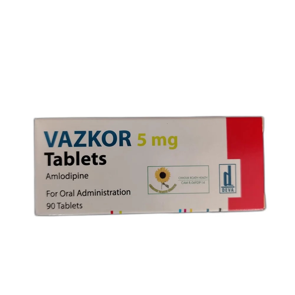 Vazkor 5 mg - PHARMACIE RATANAK