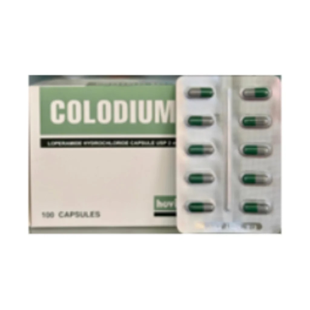 Colodium 2mg (Loperamide) 2mg - Phnom Penh Care Pharmacy 2ND Floor / Under CENTRAL HOSPITAL