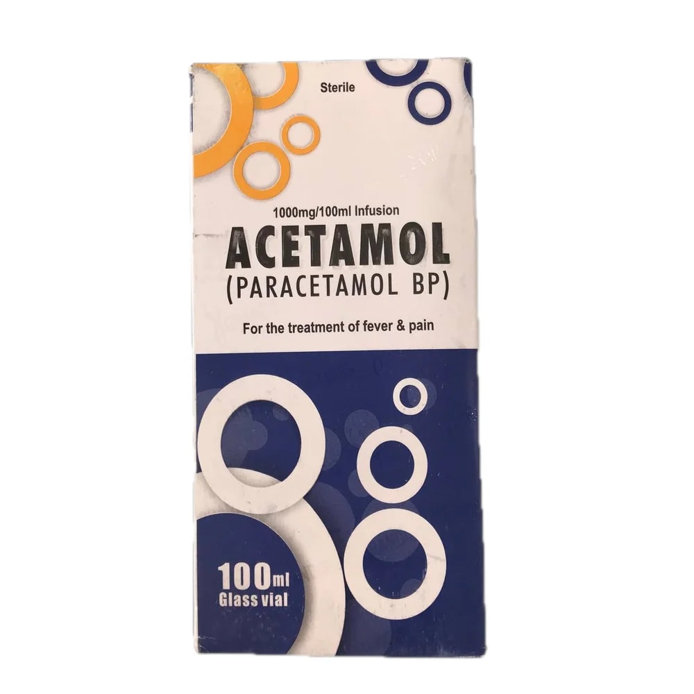 Acetamol 1000 mg/100 ml (10 mg/ml) - Reach Srey