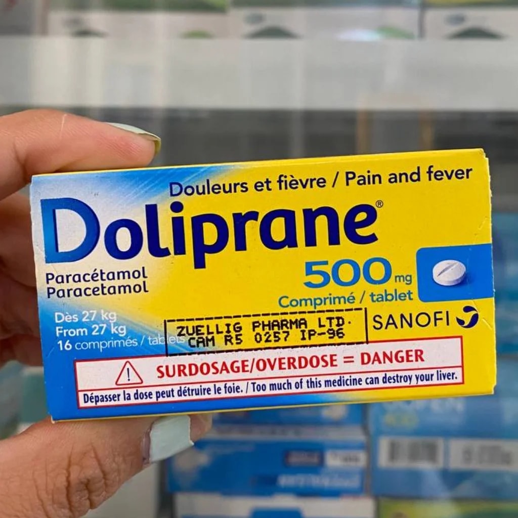 DOLIPRANE 500 mg Paracetamol 500 mg - Pharmacy Pichserey