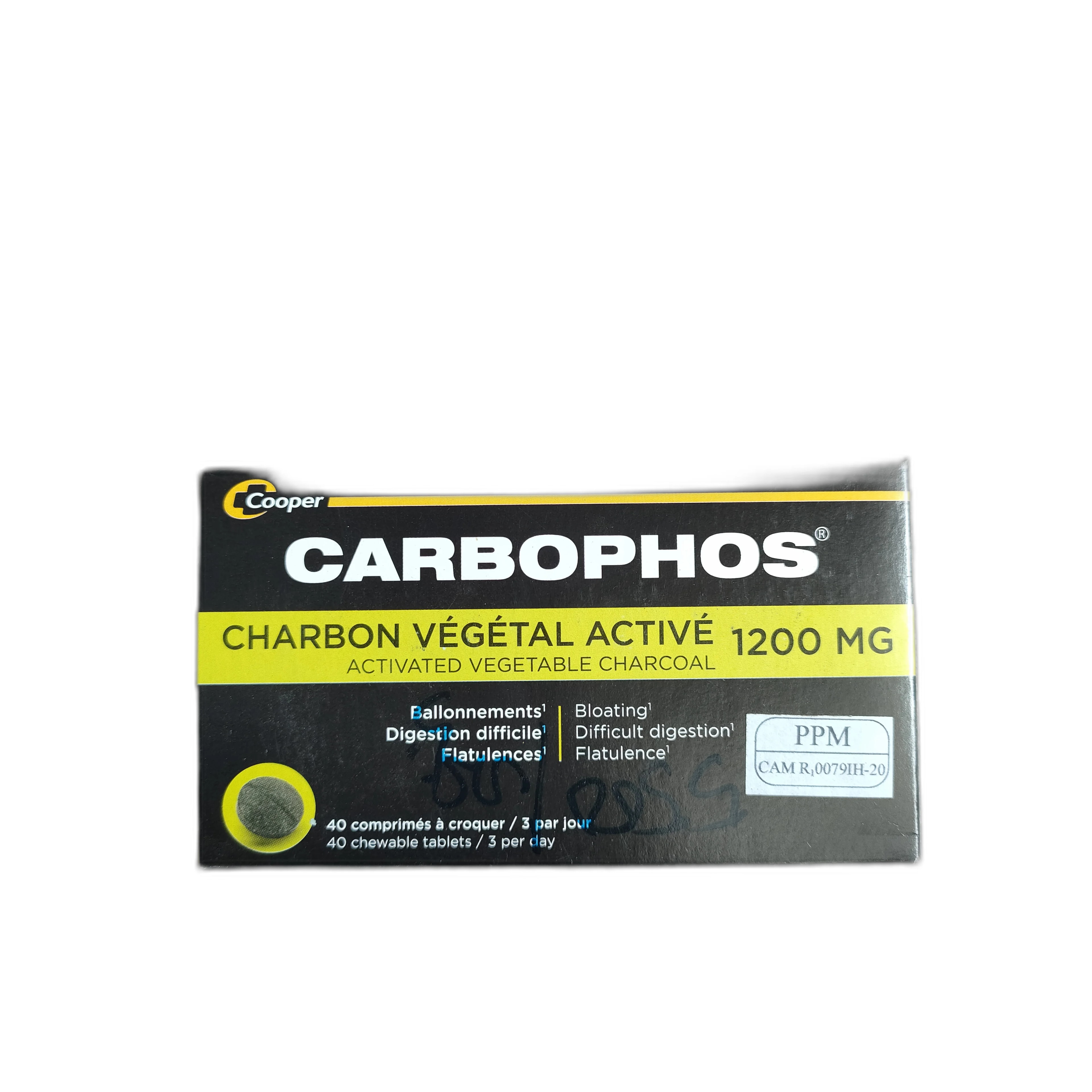 Carbophos 1200 mg - ឱសថស្ថាន សិរីមង្គលថ្មី