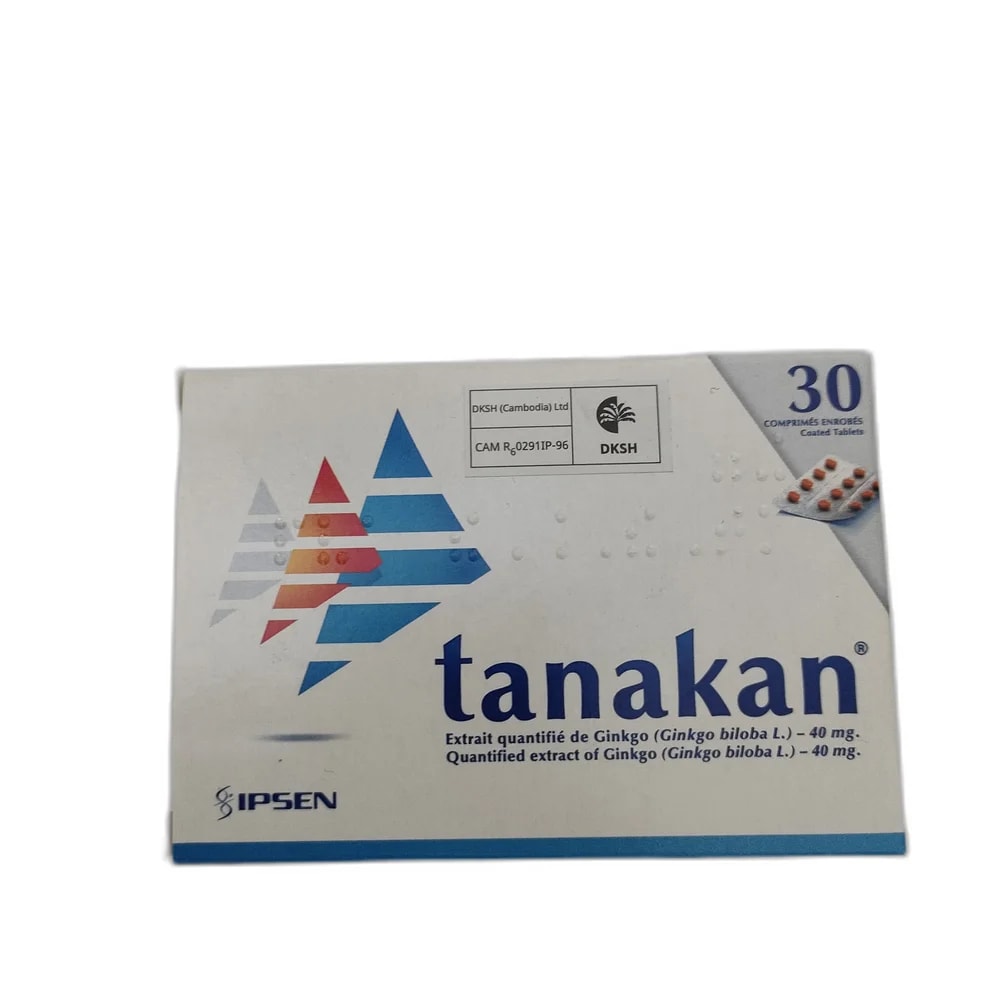 Tanakan 40 mg - PHARMACIE PORNLEU PICH