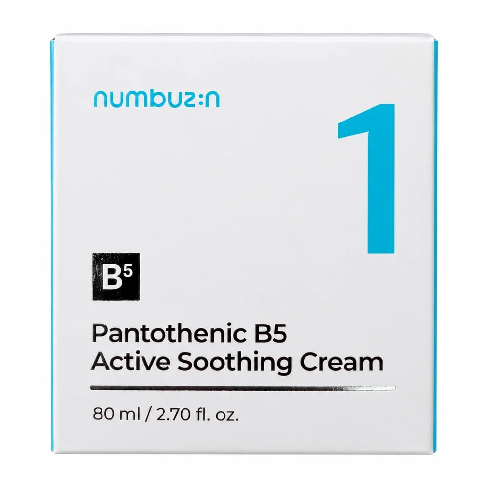 numbuzin No.1 Pantothenic B5 Active Soothing Cream 80 ml - Pharmacy Krech hong