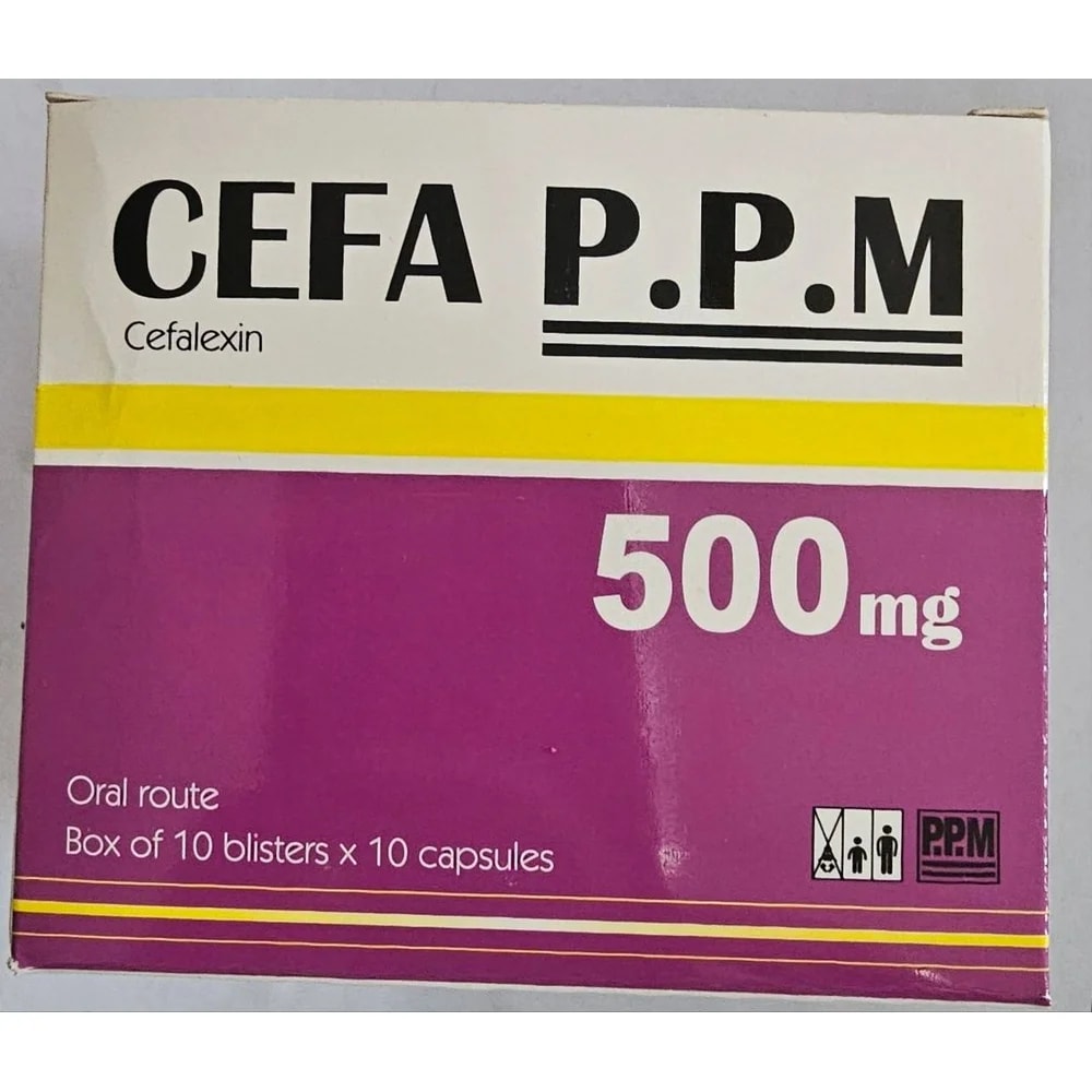 Cefa P.P.M 500 mg - TRAM NEAK PHARMCY