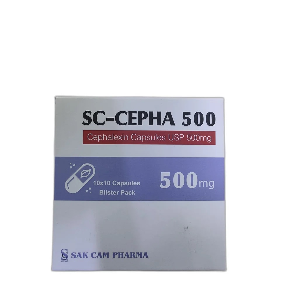 SC-CEPHA Cephalexin 500 mg - Depot de Pharmacie B Rotha