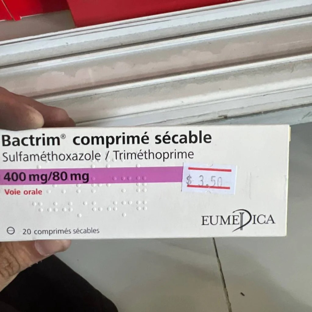 Bactrim 400 mg Sulfaméthoxazole / 80 mg Triméthoprime - SETHIKA CARE Pharmacy