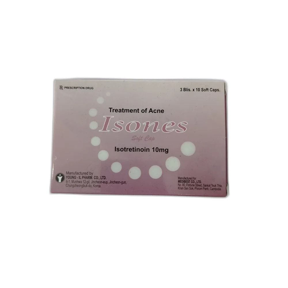Isones 10 mg per soft capsule - PHARMA ASSIST PHARMACY