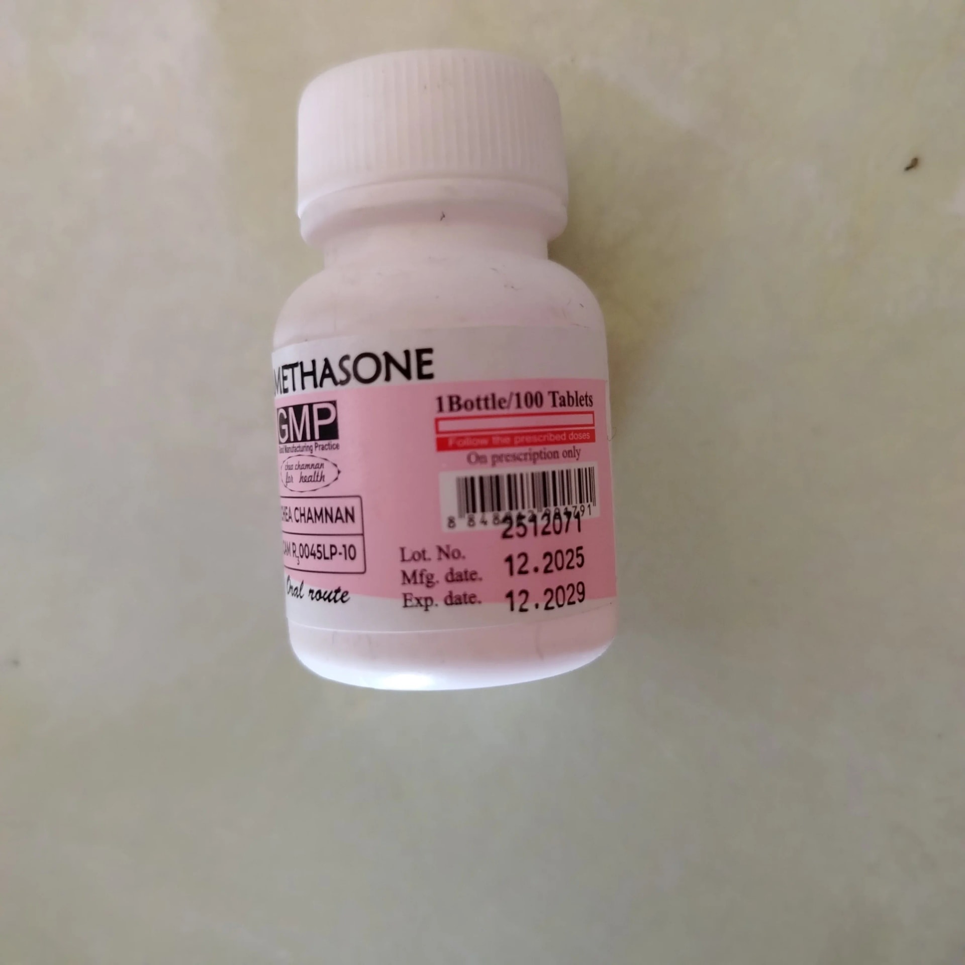 Dexamethasone 0.5mg - Phal Cham Rouen