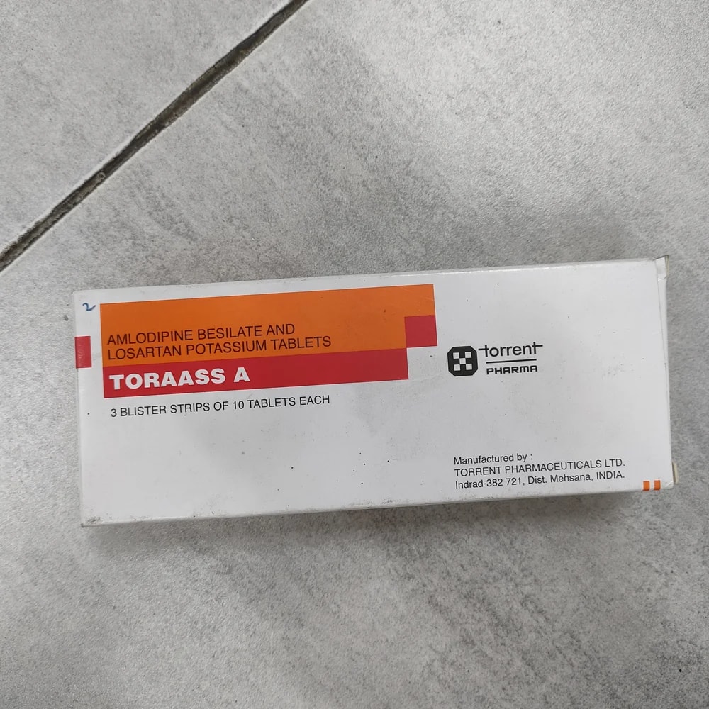 Toraass A 5 mg + 50 mg - Depot De Pharmacie "A" Kim Houy