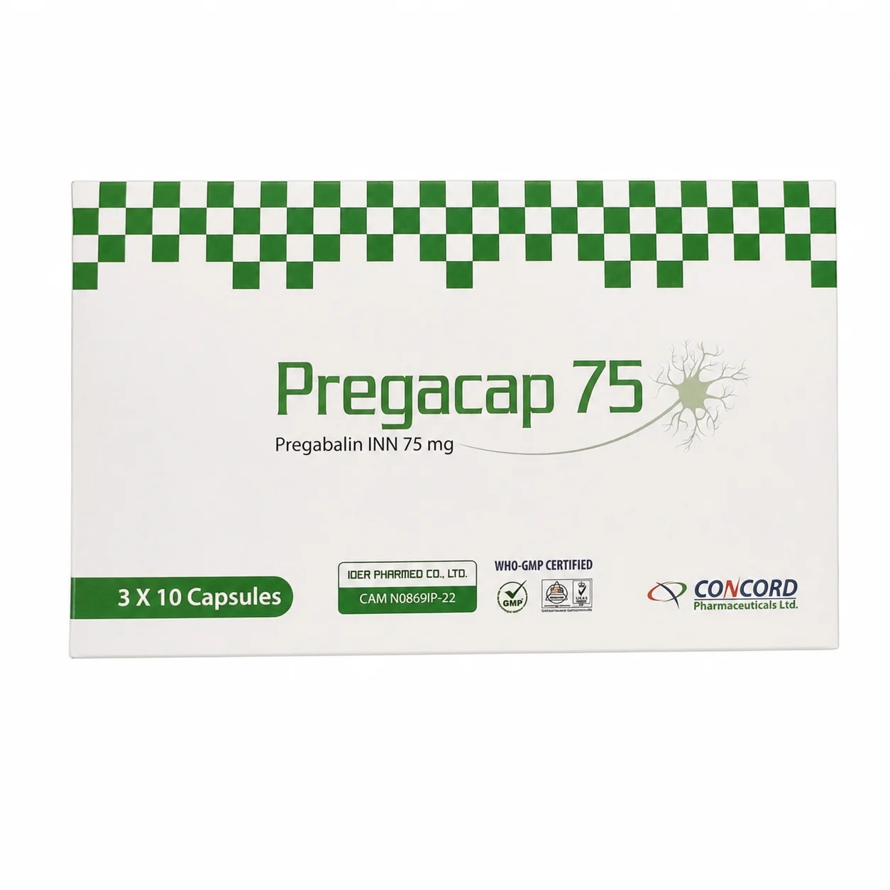 Pregacap 75 75 mg - Preah Chan Tep Pharmacy