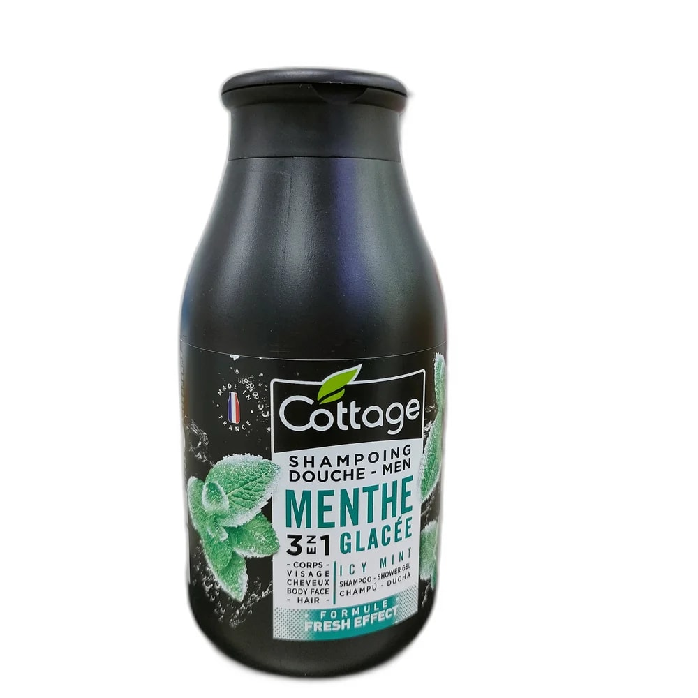 Cottage Men Menthe Glacée 3-in-1 Shower Shampoo 250 ml - Depot de Pharmacie B Rotha