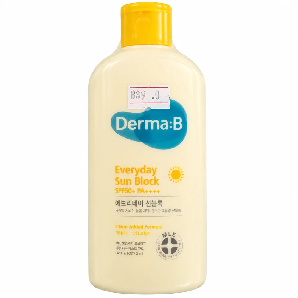 Derma:B Everyday Sun Block SPF 50+ PA++++ / 200 ml - Pharmacy Krech hong