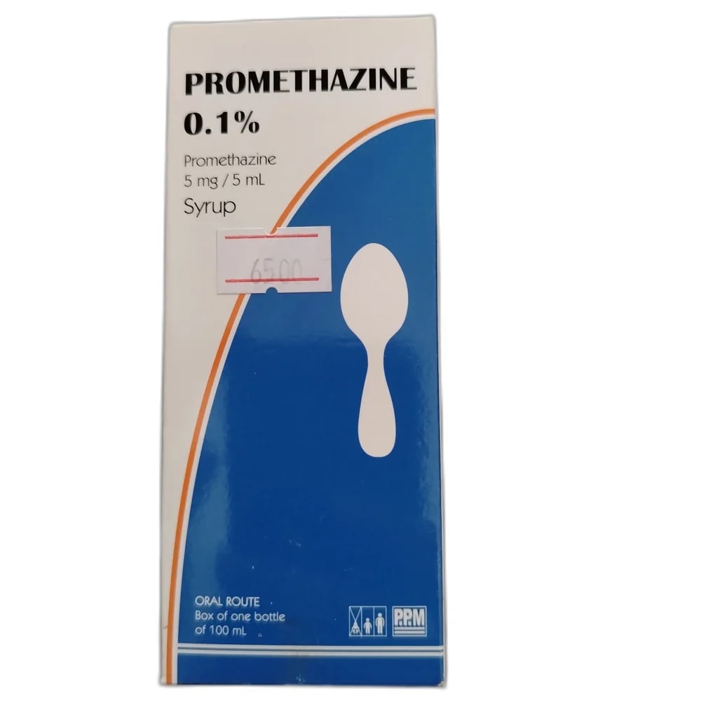 Promethazine PPM 0.1% (5 mg / 5 ml) - Oudom Puthik Pharmacy