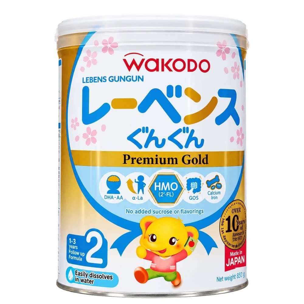 Wakodo Lebens Gungun Premium Gold Stage 2 850 g - Pharmacy Krech hong