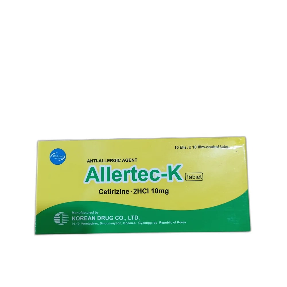 Allertec-K 10 mg - Reachvong Pharmacy