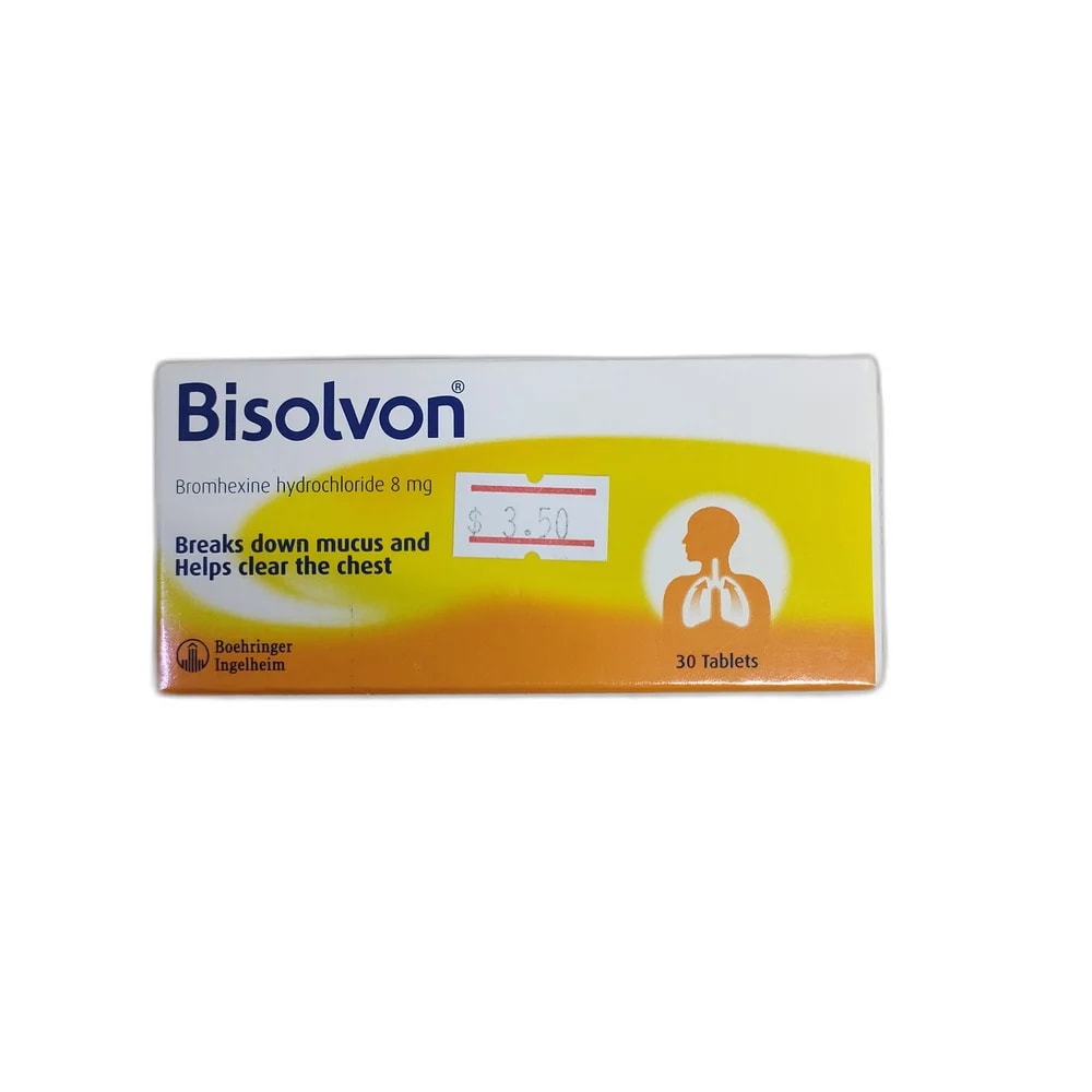 Bisolvon 8 mg - Depot de Pharmacie B Rotha