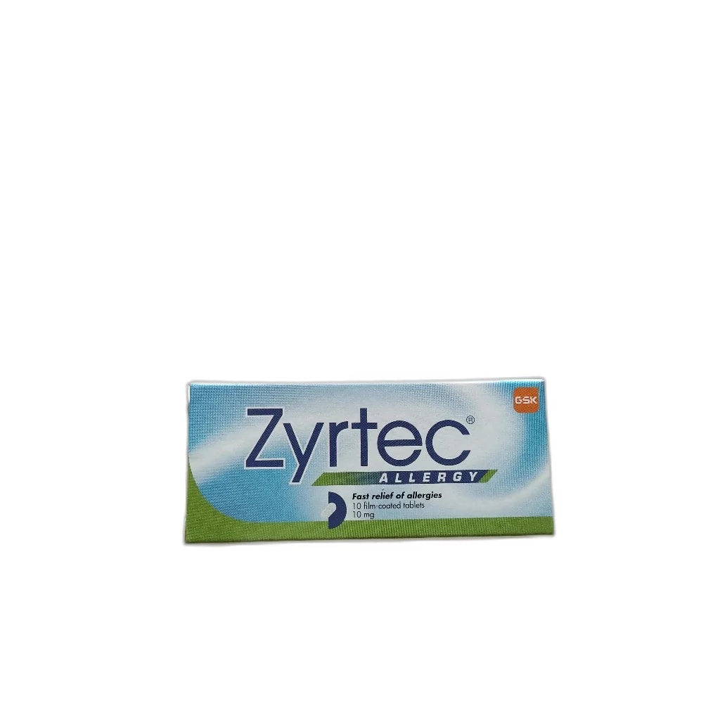 Zyrtec Cetirizine 10 mg - PONLEU DOUNG DARA PHARMACY