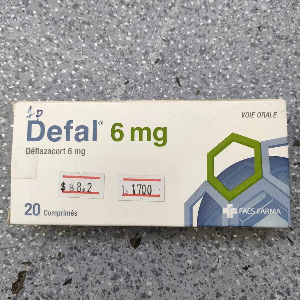 Defal 6 mg - Depot De Pharmacie "A" Kim Houy