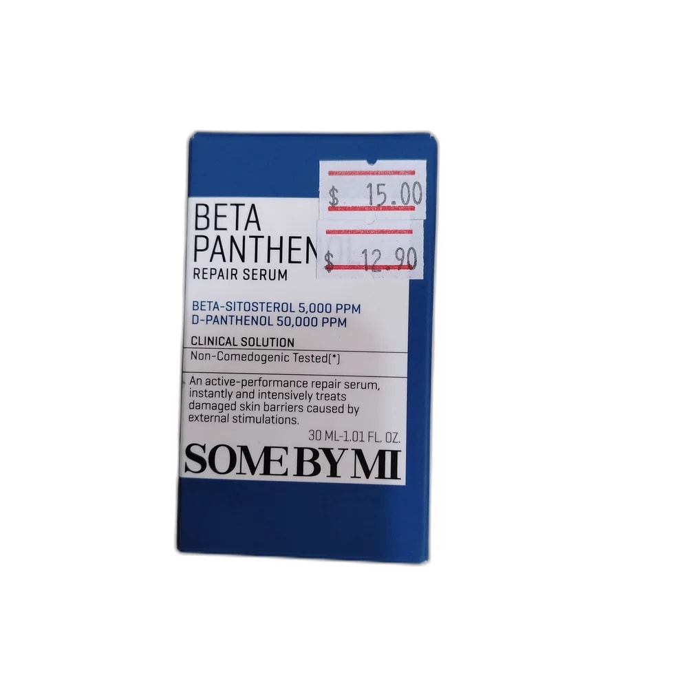 Some By Mi Beta Panthenol Repair Serum Beta-Sitosterol 5,000 ppm / D-Panthenol 50,000 ppm - PHARMACIE LA BELLE PHARMA 
