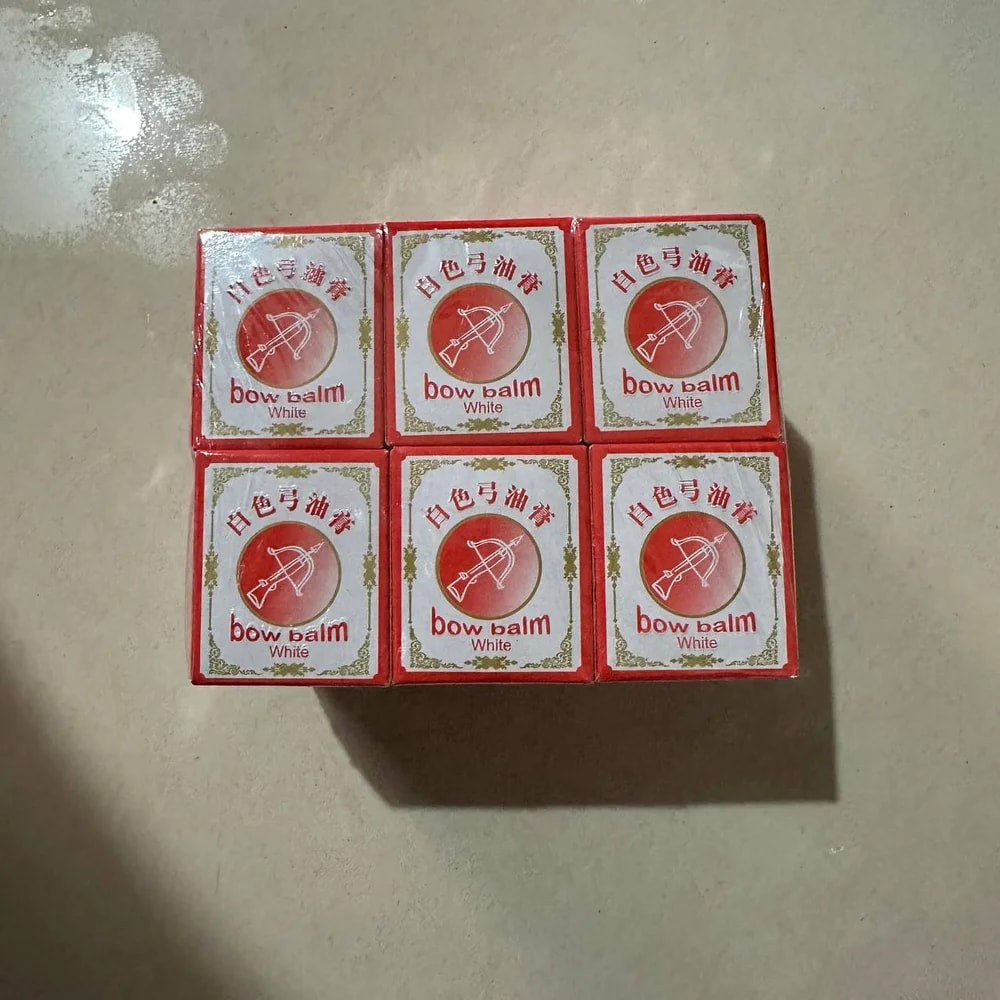 Bow Balm White Menthol 30% / Methyl salicylate 18% / Camphor 18%; 12 g - PHARMCY ARUN REAS