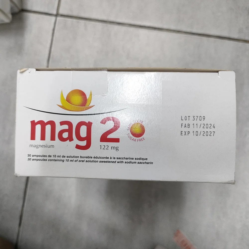 Mag 2 122 mg per ampoule (10 ml) - Depot De Pharmacie "A" Kim Houy