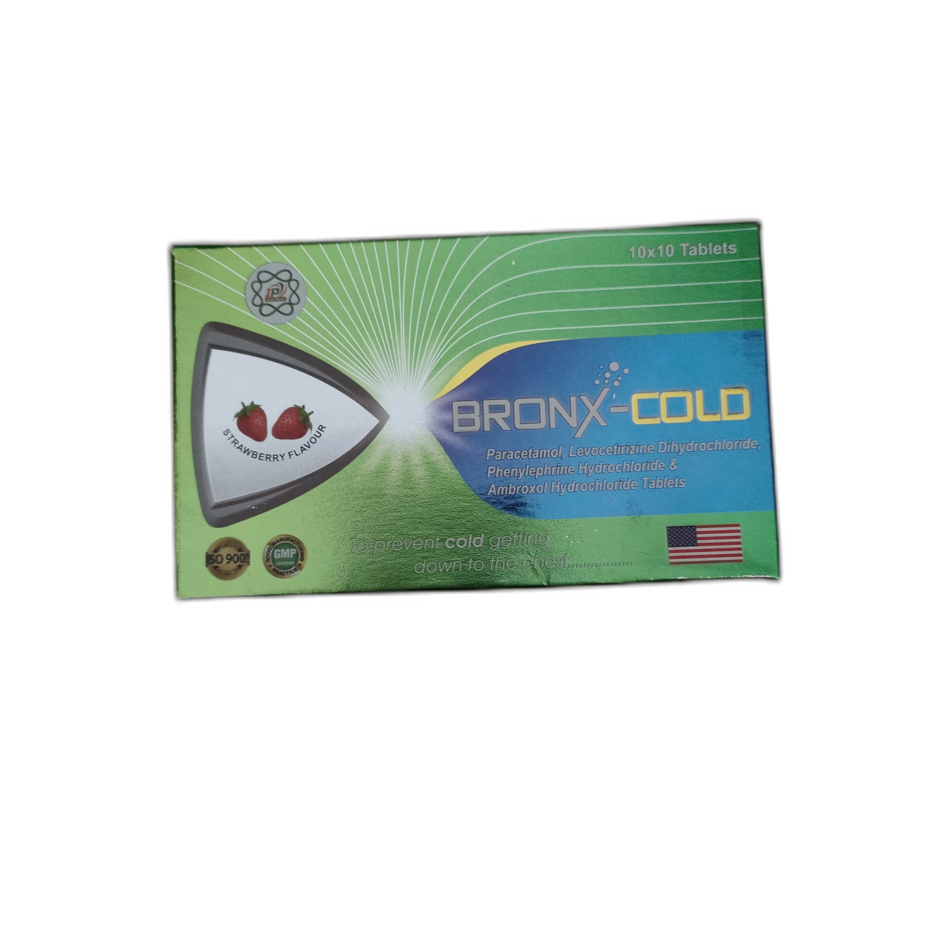 Bronx-Cold 500 mg / 5 mg / 5 mg / 30 mg - PONLEU DOUNG DARA PHARMACY